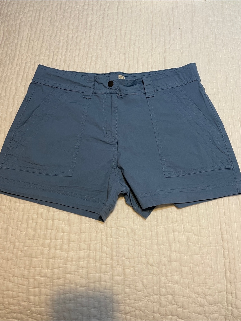 Mountain Warehouse Women's Slate Blue Shorts with Front Pockets